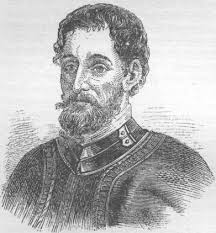 Hernado de Soto is credited with being the first to explore North Carolina. - hernando_de_soto_1881