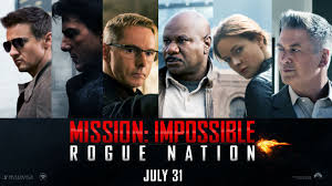mission impossible rogue nation poster के लिए चित्र परिणाम
