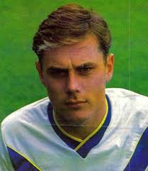 Peter Swan scored twice for Leeds Tommy Wright opened the scoring for Oldham - image024