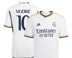 Image of Luka Modric Real Madrid jersey