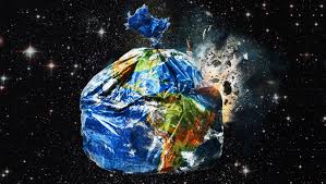 Resultado de imagen de planeta contaminado por basura