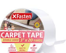 Rug tape for securing rugs