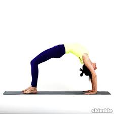Image result for Photos of wheel pose
