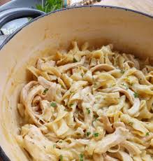 Chicken & Noodles (Stove-Top or Crock Pot) - South Your Mouth