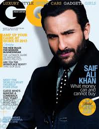 Saif Ali Khan On the Cover of GQ Jan 2013. Prev. Next. Advertisement - celebrities-on-magazine-covers_13572087291