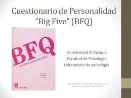 BFQ cuestionario big five 
