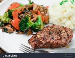 Image result for steak and potatoes dinner