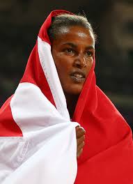 Bronze medalist Maryam Yusuf Jamal of Bahrain celebrates after the Women&#39;s 1500m Final on Day 14 of the London 2012 Olympic Games at Olympic Stadium on ... - Maryam%2BYusuf%2BJamal%2BOlympics%2BDay%2B14%2BAthletics%2BZ2Tdy_ZTLejl