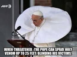 The Venomous Pope - Don&#39;t Threaten The Pope meme on Memegen via Relatably.com
