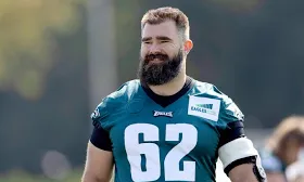 Why Jason Kelce in Las Vegas is being compared to a character from 'The Hangover'