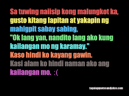 Short Quotes About Love Tagalog For Him via Relatably.com
