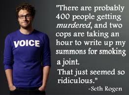 Seth Rogen - Speaking Truth - There are probably 400 people ... via Relatably.com