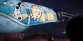 Pourquoi un avion aux couleurs de Tintin va-t-il atterrir à Bordeaux ce jeudi ?