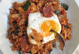 Kimchi Fried Rice with Pork Belly - Mealthy.com