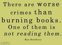 Ray Bradbury Quotes About Books. QuotesGram via Relatably.com