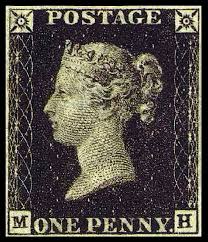 One Penny Black – Die erste Briefmarke der Welt (1840 ...