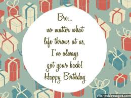 Birthday Wishes for Brother: Quotes and Messages | WishesMessages.com via Relatably.com