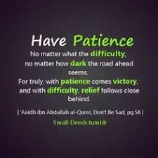 Patience quotes on Pinterest | Nina Simone, Time Quotes and Be Patient via Relatably.com