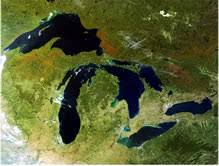 map of Great Lakes