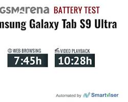 Image of Samsung Galaxy Tab S9 Ultra Battery Life