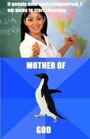 I am a socially awkward penguin on Pinterest | Penguin Meme ... via Relatably.com