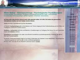 Psychologische Praxis Dipl. -Psych. Martin Biskup