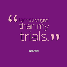 Quotes from Ashlee Jones: I am stronger than my trials ... via Relatably.com