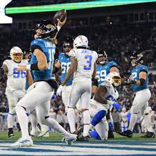 Down 27-0, the Jacksonville Jaguars complete a wild playoff comeback 
victory over the Los Angeles Chargers