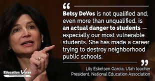 Image result for SPECIAL EDUCATION TEACHER ON WHAT DEVOS MEANS FOR STUDENTS