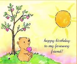Happy Birthday to my faraway friend | Happy Bday Rach | Pinterest ... via Relatably.com