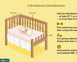 Crib mattress height