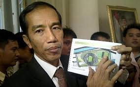 Jokowi: Rombak Dulu Direksi PD Dharma Jaya. Tribunnews.com/ Danang S Prabowo. Gubernur Jakarta Joko Widodo - gubernur-jakarta-joko-widodo-menunjukkan-maket-proyek-taman-stadion-bmw