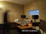 Isolement acoustique studio