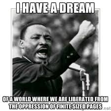 I Have A Dream of a world where we are liberated from the ... via Relatably.com