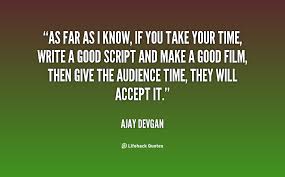 Ajay Devgan Quotes. QuotesGram via Relatably.com