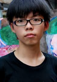 Joshua Wong. Convener of Scholarism Youth - People-Wong-Chi-Fung