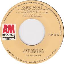 Image result for casino royale herb alpert a&m 45