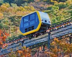 인천 교동도 화개정원 모노레일, AI로 생성