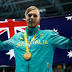 New Olympic star Kyle 'did OK' at school swimming carnival
