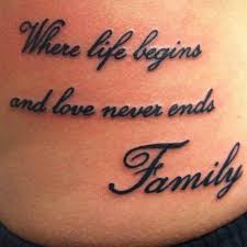 Family Quote Tattoo ♡ | Tattoos | Pinterest | Family Quote ... via Relatably.com