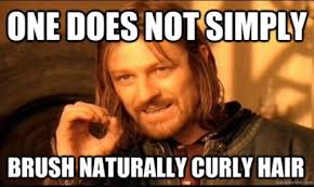 funny curly hair memes | Tumblr via Relatably.com