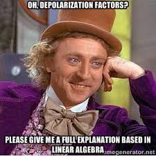 OH, DEPOLARIZATION FACTORS? PLEASE GIVE ME A FULL EXPLANATION ... via Relatably.com