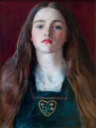 Sophie Gray by John Everett Millais. This hypnotic veiled portrait of melancholy portrays the younger sister of his wife Effie Gray, 14 years old at the ... - sophie-gray-by-john-everett-millais-1350712031_b