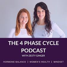 The 4 Phase Cycle Podcast with Zesty Ginger || Hormone Balance | Women's Health | Mindset