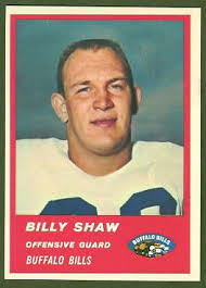 Billy Shaw 1963 Fleer football card - Billy_Shaw