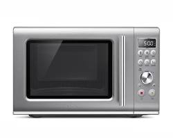 Breville Countertop Compact Wave SoftClose Microwave Oven, Silver, BMO650SIL