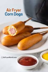 Air Fried Corn Dogs from FROZEN to CRISPY and EASY | Air Fryer ...