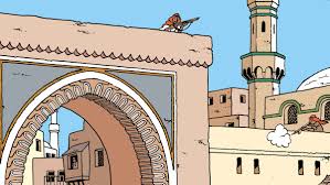 Résultat de recherche d'images pour "L’Arabie de Tintin"