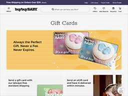 Buy Buy Baby | Gift Card Balance Check | United States - gcb.today