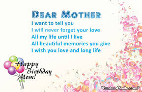 happy birthday quotes for mom Archives - Quotes, Wishes, Greetings ... via Relatably.com